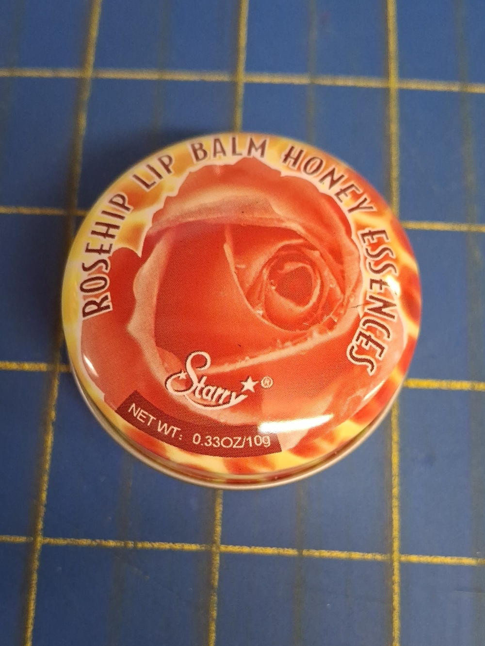 Rosehip Honey Lip Balm 10g New Tin Container New